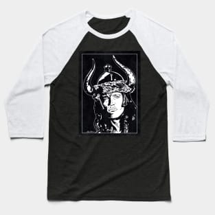 CONAN THE BARBARIAN (Black and White) Baseball T-Shirt